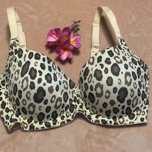 Modern Movement Bra Animal Print/Leopard Print Bra Size 34D